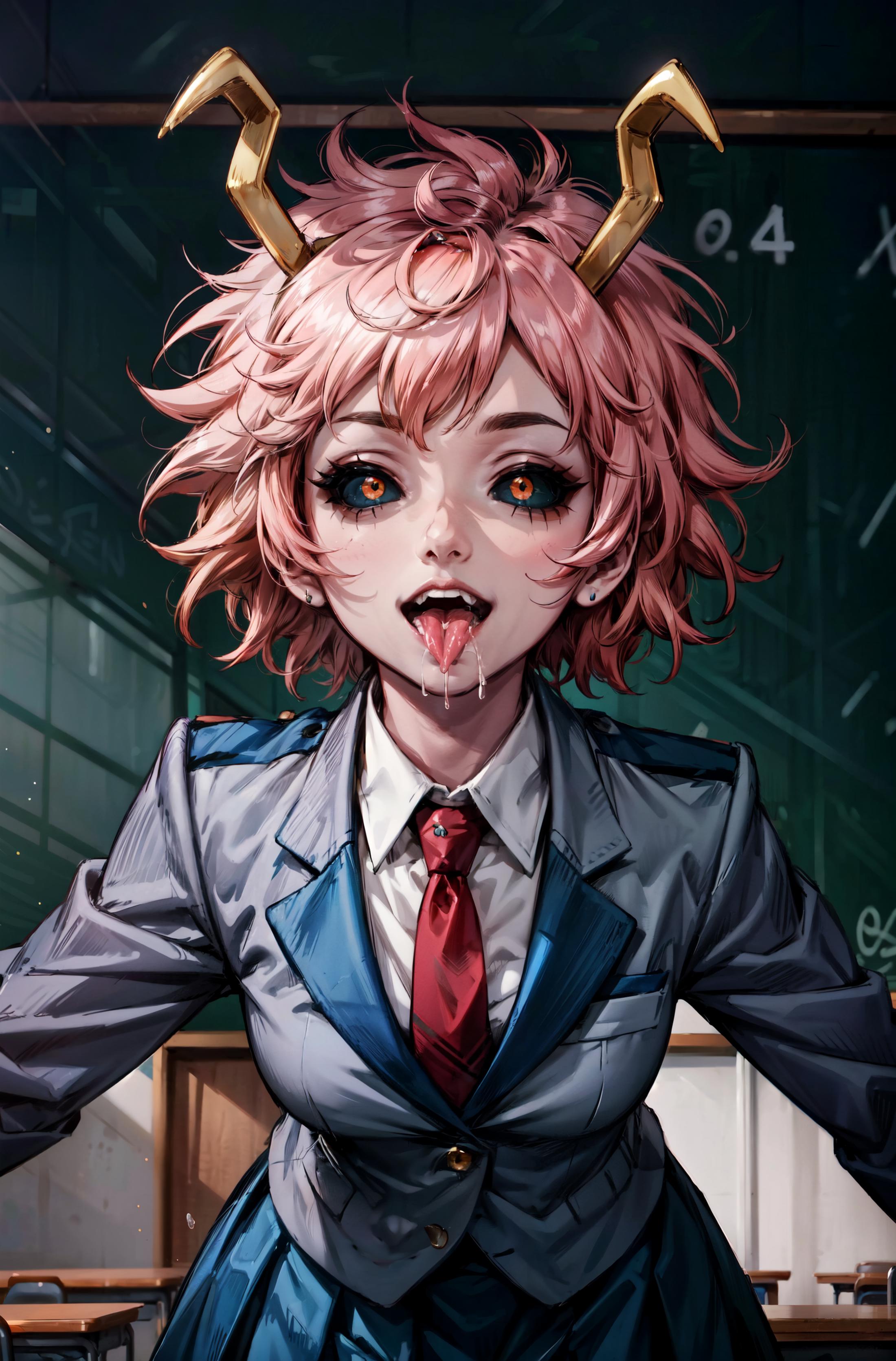 Ashido Mina 芦戸三奈 / My Hero Academia image by Levi81