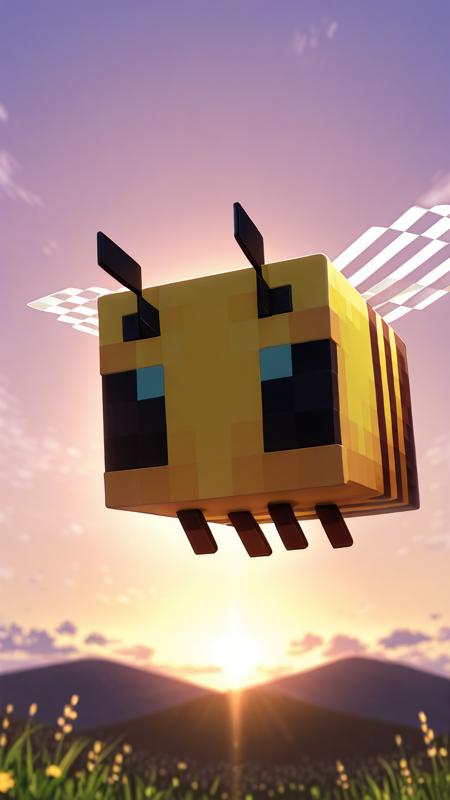 Minecraft Bee Illustrious