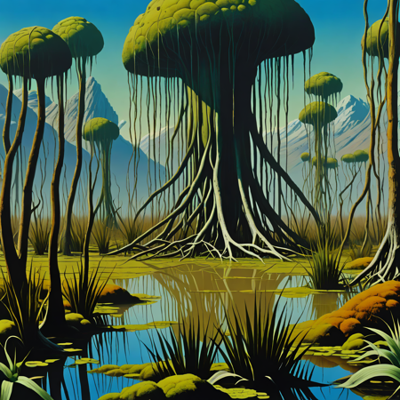 Another World - Swamp I (XL/Illustrious) SDXL