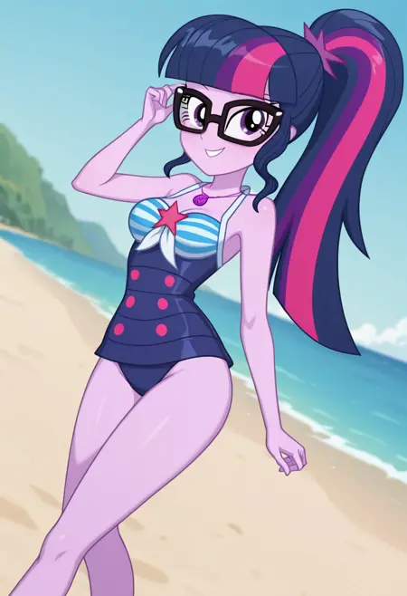 Twilight Sparkle "Sci-Twi" - MLP Equestria Girls (Outfits) [IllustriousXL]