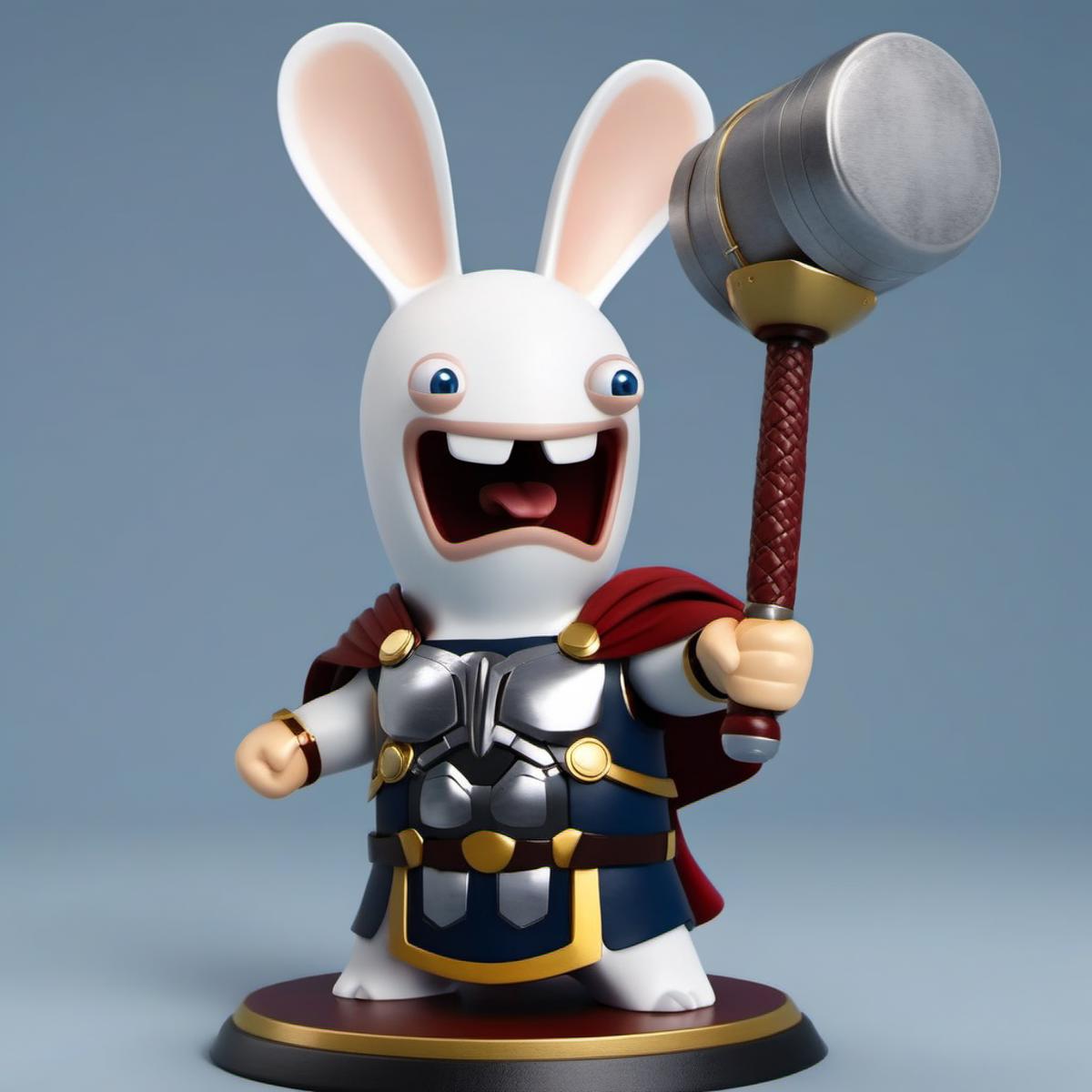 Rabbids / Raving Rabbids / Lapins Crétins - SDXL image by PhotobAIt