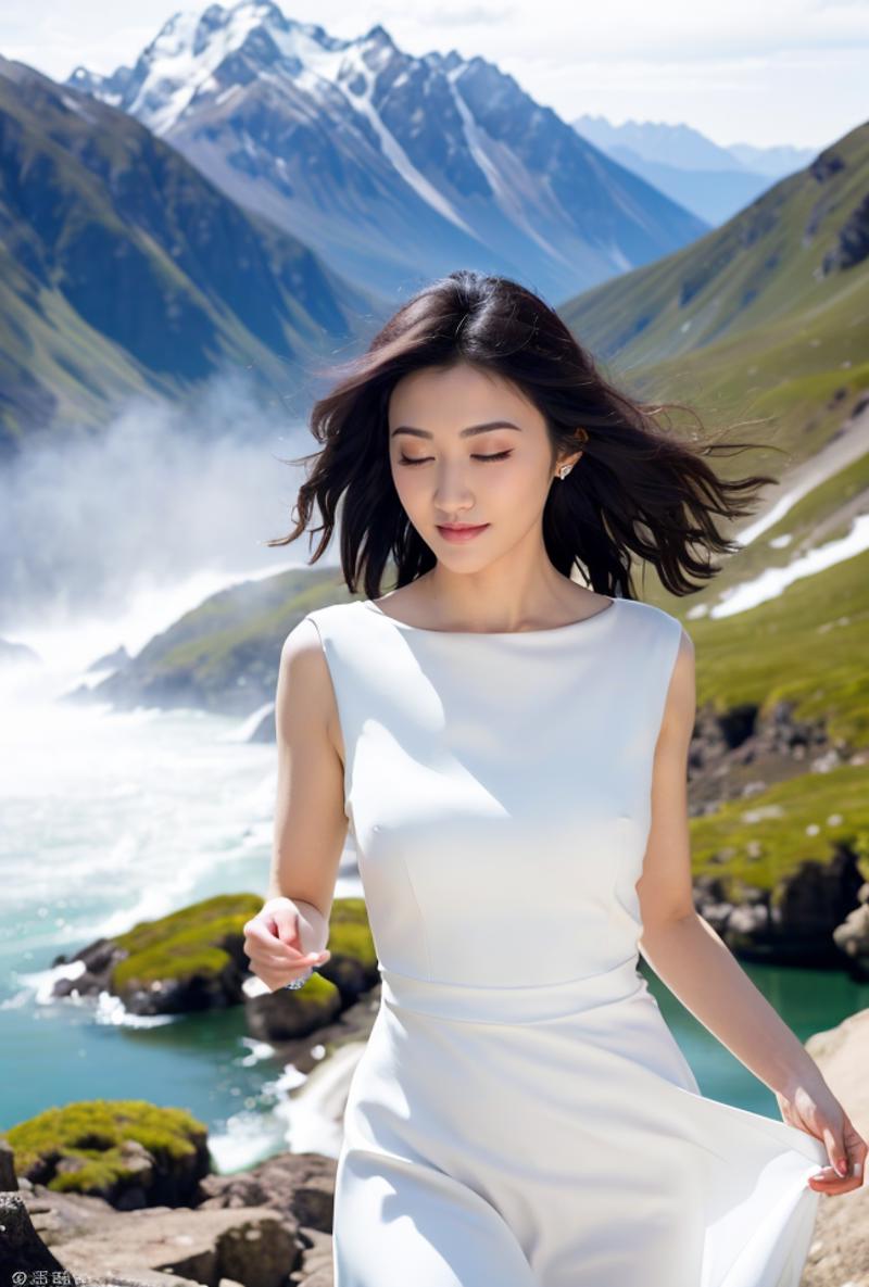 这个虚拟人有点像景甜 This virtual girl looks a bit like Jing Tian image by michaelmoon