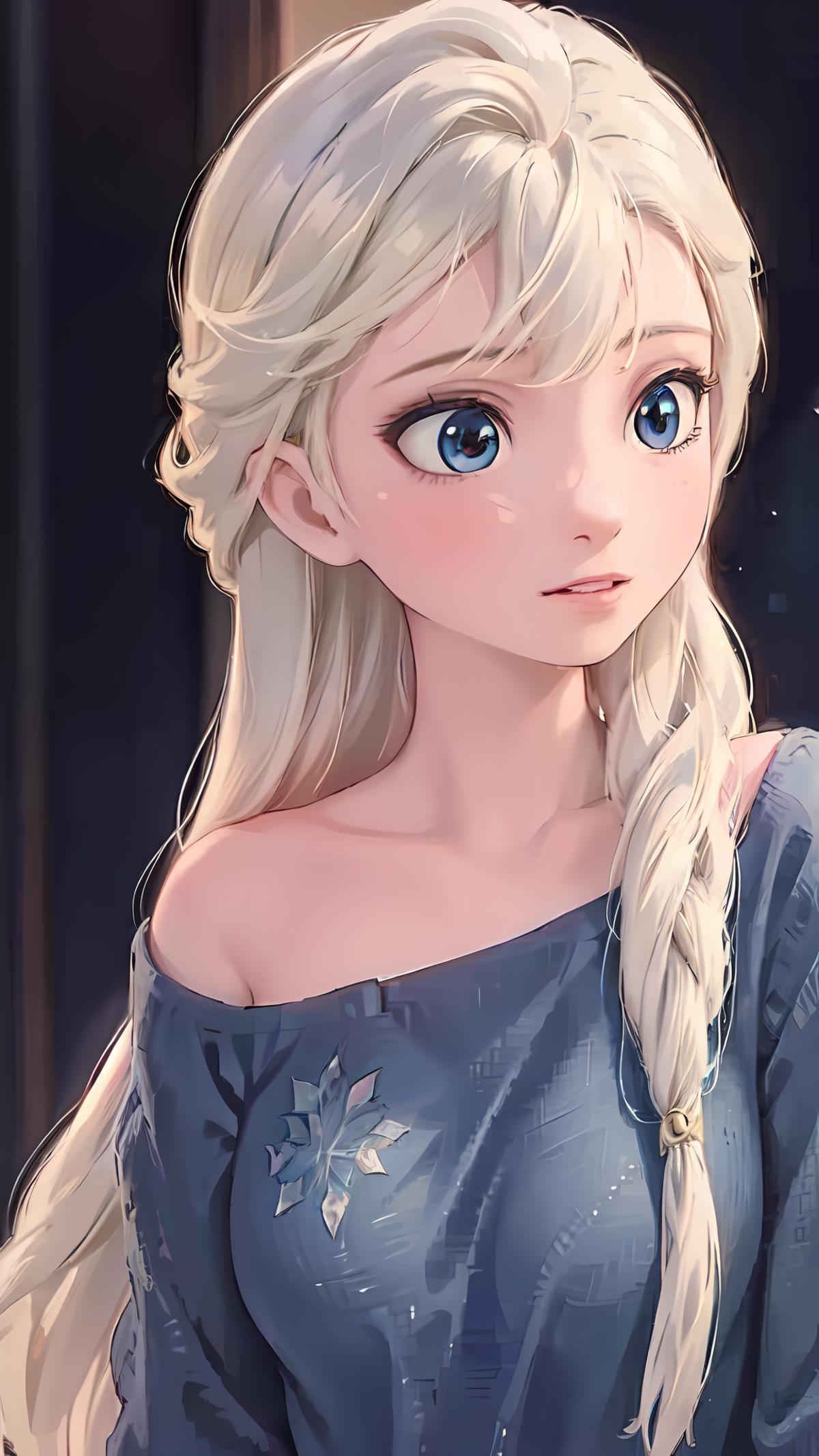 Elsa (Disney): Wrise image by rengokuKyoujurou