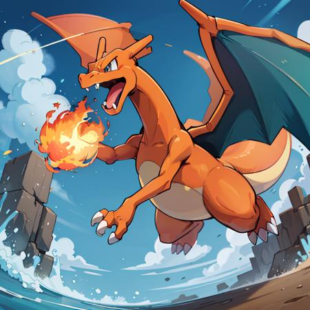 Mega Charizard Y, Pokédex