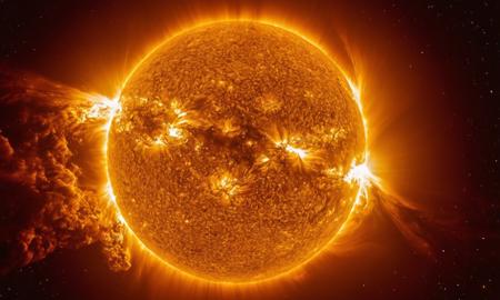 cinematic still 8k,(a photograph taken with a space telescope , James Webb),solar flares,sun,space,ultra detailed, SK_CINEMATIC . emotional, harmonious, vignette, 4k epic detailed, shot on kodak, 35mm photo, sharp focus, high budget, cinemascope, moody, epic, gorgeous, film grain, grainy, 8k,(a photograph taken with a space telescope, James Webb),solar flares,sun,space,ultra detailed, SK_CINEMATIC, intricate, elegant, highly elaborate, transparent, sacred, vibrant, symmetry, magic, sharp focus, professional atmosphere, thought, cinematic, designed, inspiring, dramatic, full color, contemporary, romantic