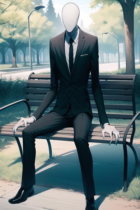 Slenderman creepypasta Pony + 1.5 + illustrious B