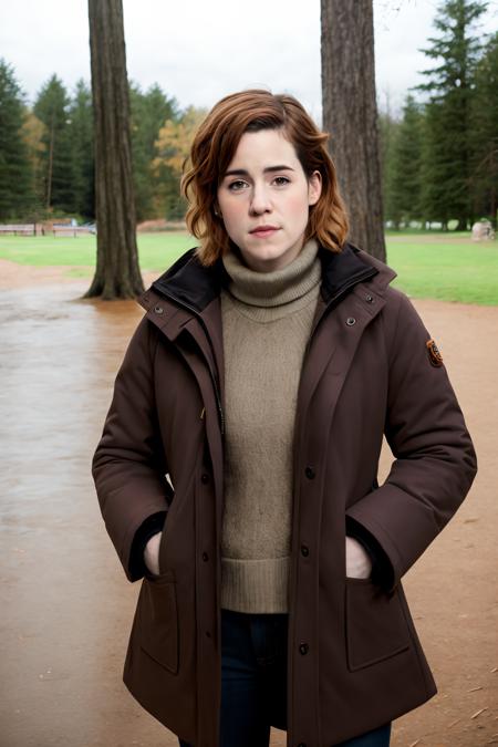 alicewetterlund, woman, close-up portrait, highly detailed, ultra realistic,  long hair, tanned, coat, sweater, outside,
<lora:AliceWetterlundSD_v1:0.8>