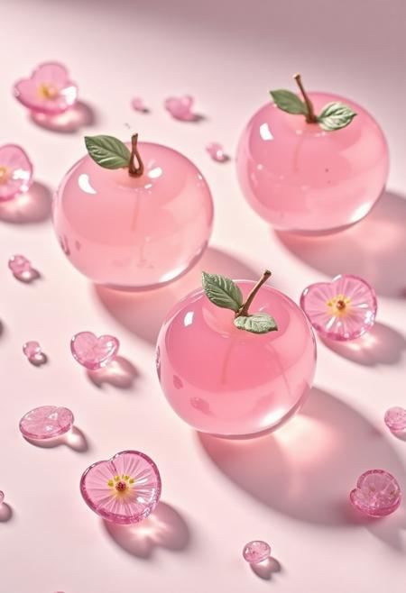 DX_Presentation Of Glass Texture_Creation Of Fruits, Vegetables And Flowers v1.0