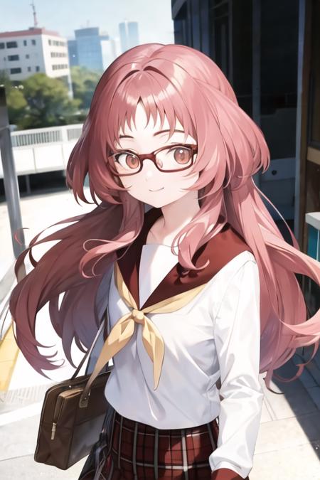 AI Art LoRA Model: Ai Mie, Suki na Ko ga Megane wo Wasureta LoRa