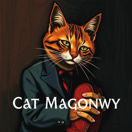 A cover of a Jazz album by "Cat Magonwy"