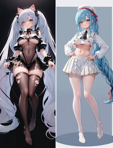 Janus (Azur Lane) Halloween Costume + School Uniform 雅努斯 万圣节+校服