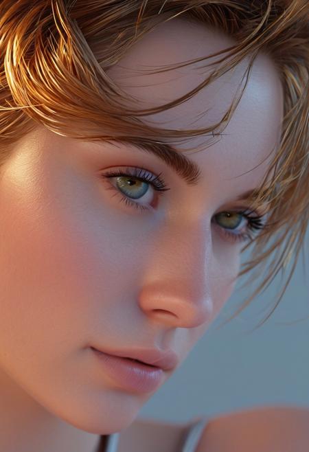 Flux model style, Enhance textures, create dramatic shadows, manage reflections, simulate refraction, apply depth of field, sharpen focus, cinematic composition, use dynamic camera angles, ensure rich colors, fine-tune contrast, render surface warmth, enhance highlights, simulate subsurface scattering, apply ambient occlusion, use global illumination, add motion blur, ensure scaling, smooth gradients, replicate bokeh, define edges, simulate distortion, add aberration, scatter light, use volume lighting, add noise, enrich materials, apply anisotropic shading, expand dynamic range, capture details, emphasize movement, warm skin tones, control transparency, render hair, simulate physics, realistic environments, apply caustics, simulate heat, optimize rendering, focus sampling, masterpiece, photorealistic, 8k, UHD, raw photography