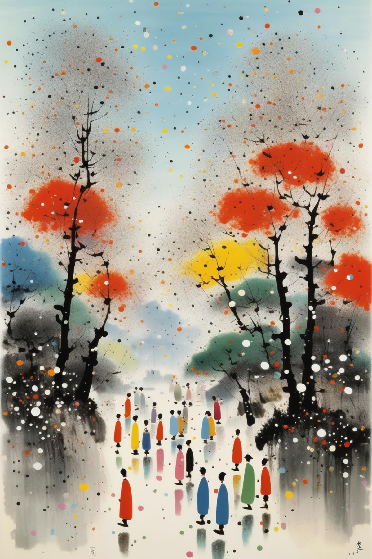 Wu Guanzhong Style image by Kappa_Neuro