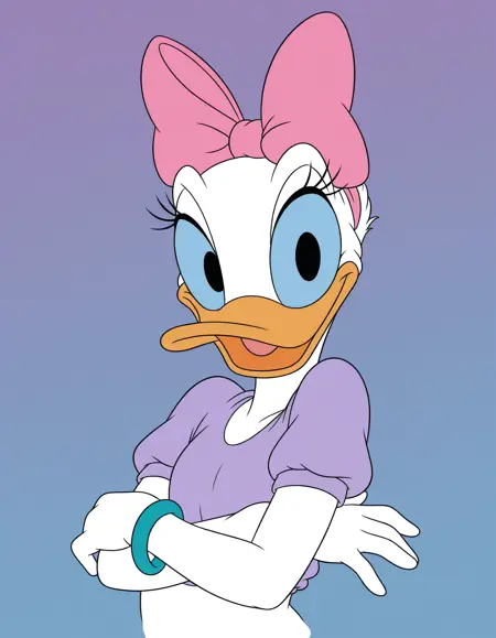 Daisy Duck | Disney character | Illustrious