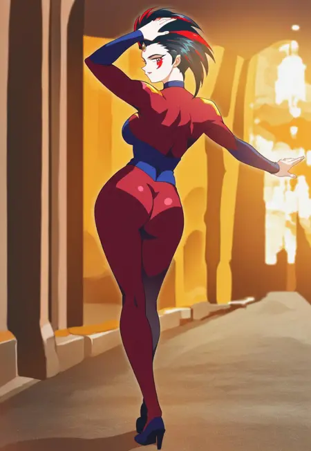 Tenchi Muyo! manga - Inferno (Ryoko x Criminal fusion)