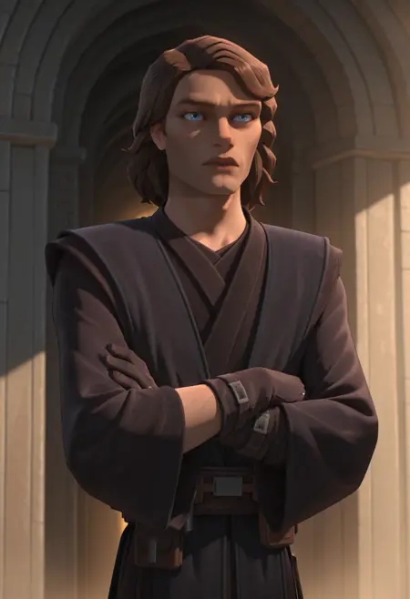 Anakin Skywalker, Chosen One, (Star Wars: Clone Wars), PonyXL