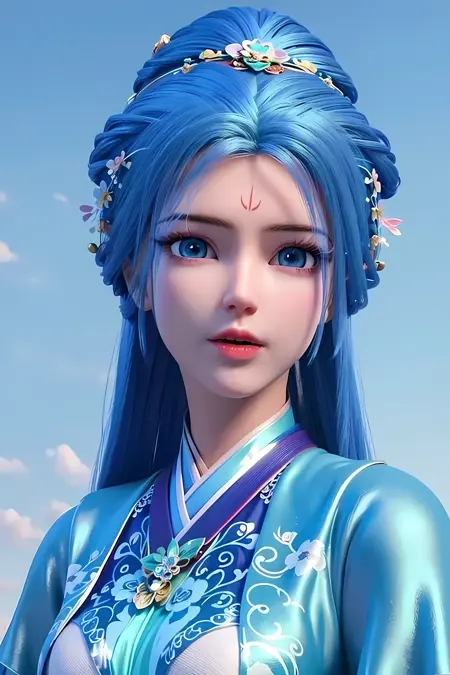 【Anime & 3D】animation-<I Am A Great God>-character-ZhouZiYu——动漫《我是大神仙》-- 周紫雨