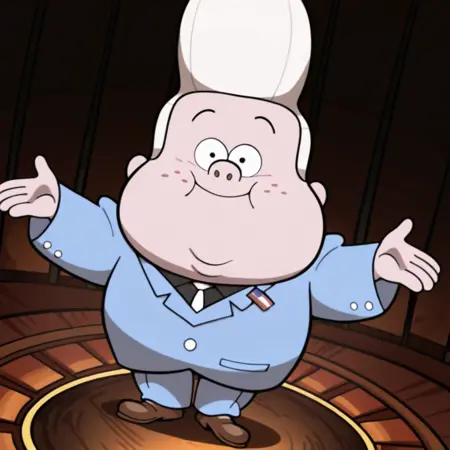 Gideon Gleeful - Gravity Falls - PDXL/Illustrious