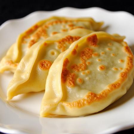 Flux-韭菜盒子-Fried Chinese Leek Dumplings Flux-jiucaiehzi