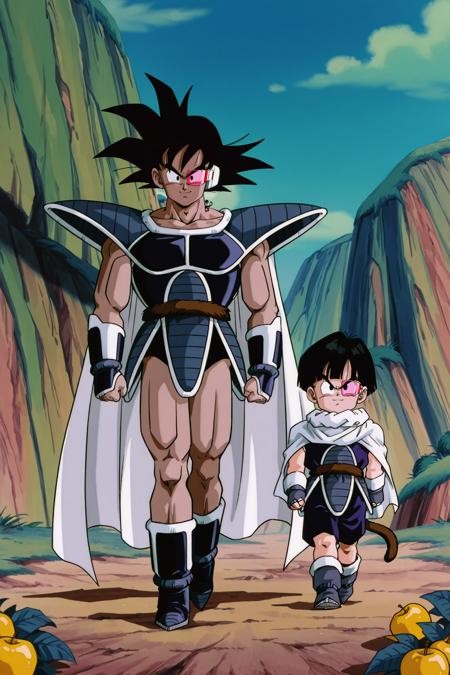 Gohan & Turles - Dragon Ball Z - (Illustrious) [Commission] V1