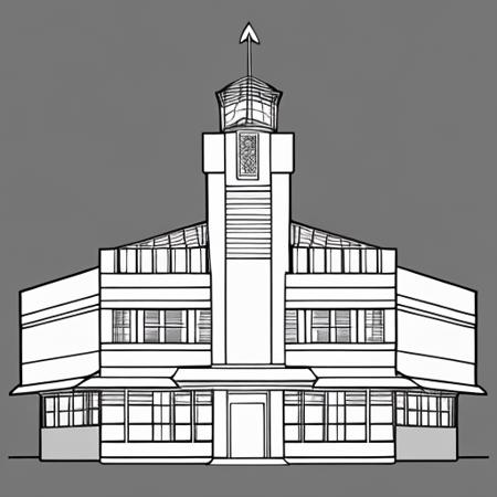 lineart,monochrome, greyscale,solo, simple background, white background,Gorilla,Police station,
 <lora:xtmx2.0-000042:0.6>