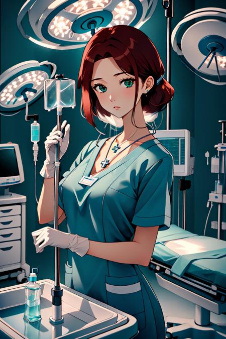 Nurse Adjusting IV v1.0