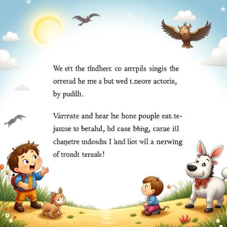 Children books for FLUX V1