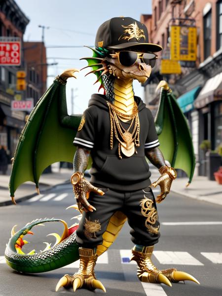 Dracthyr WoW Style [IL+SDXL] SDXL