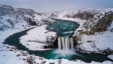 Winter Waterfall