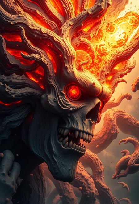 ultra detailed, ultra expressive conceptualization of "mind blowing"