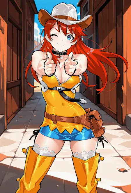 Megumi "Meg" ~ Burst Angel ~ Bakuretsu Tenshi [2 Outfits]【Illustrious】