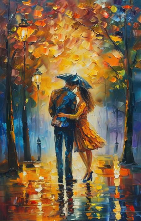 style of Leonid Afremov