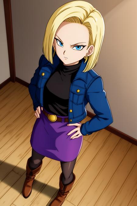 Android 18 (Dragon Ball) LoRA - one, Stable Diffusion LoRA