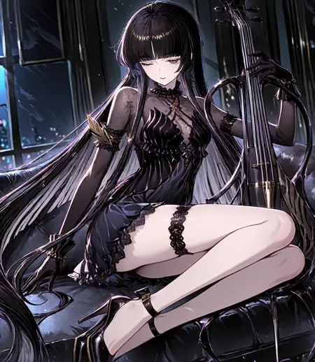 Virtuosa/ヴィルトゥオーサ/塑心(arknights)-illustrious-SDXL