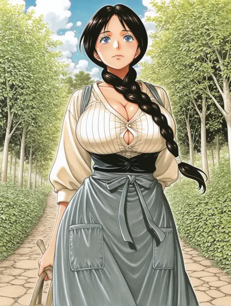 Front Braid (Unohana Braidstyle)