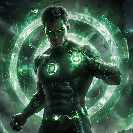 green lantern, using his power ring to manifest a portal, background a portal to another universe, green glow
 
<lora:xl_more_art-full_v1:0.6>, <lora:add-details:1.0>, <lora:glowneon_xl_v1:1.0>