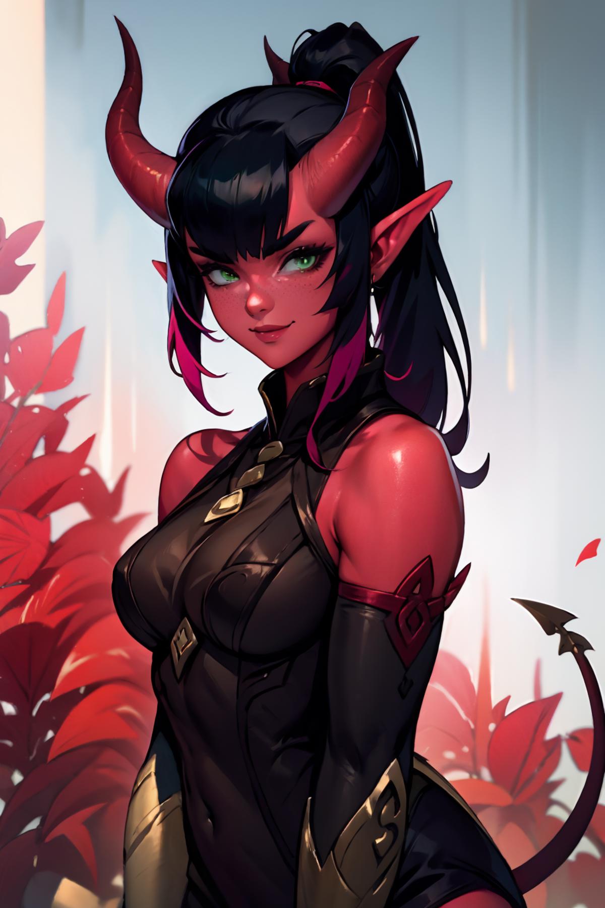 Tiefling Concept LoRA image by ClamJam