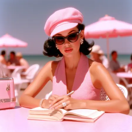 50s Pink Pop Movie