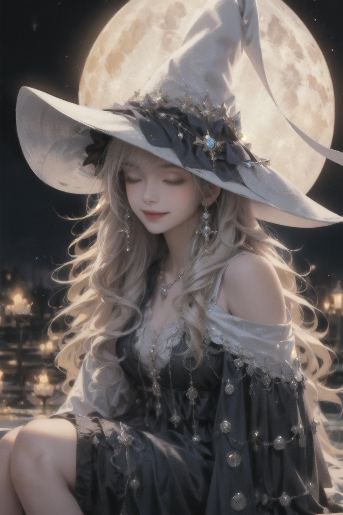 绪儿-月亮女巫 Moon witch image by DarkTera