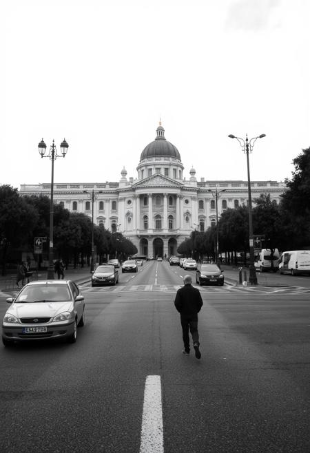 Obscene, black and White