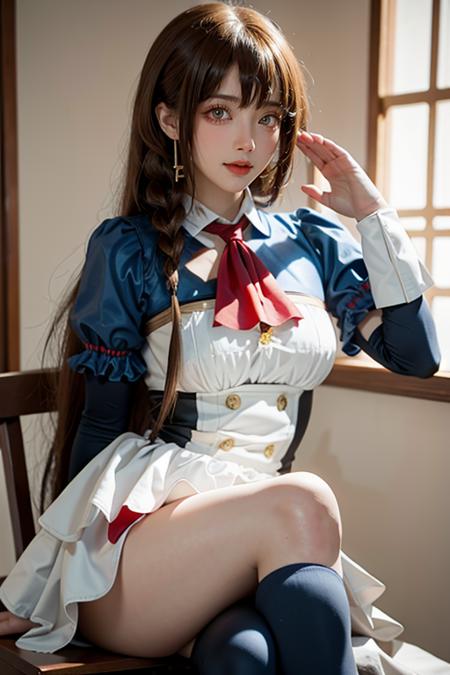1girl, looking at viewer, zg