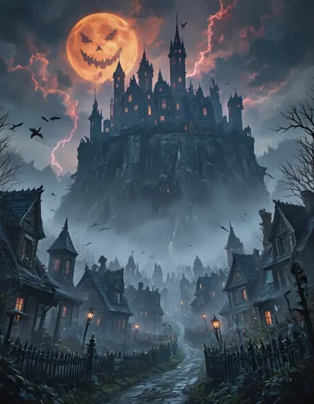 🎃Halloween : Dark Town - Flux 🎃