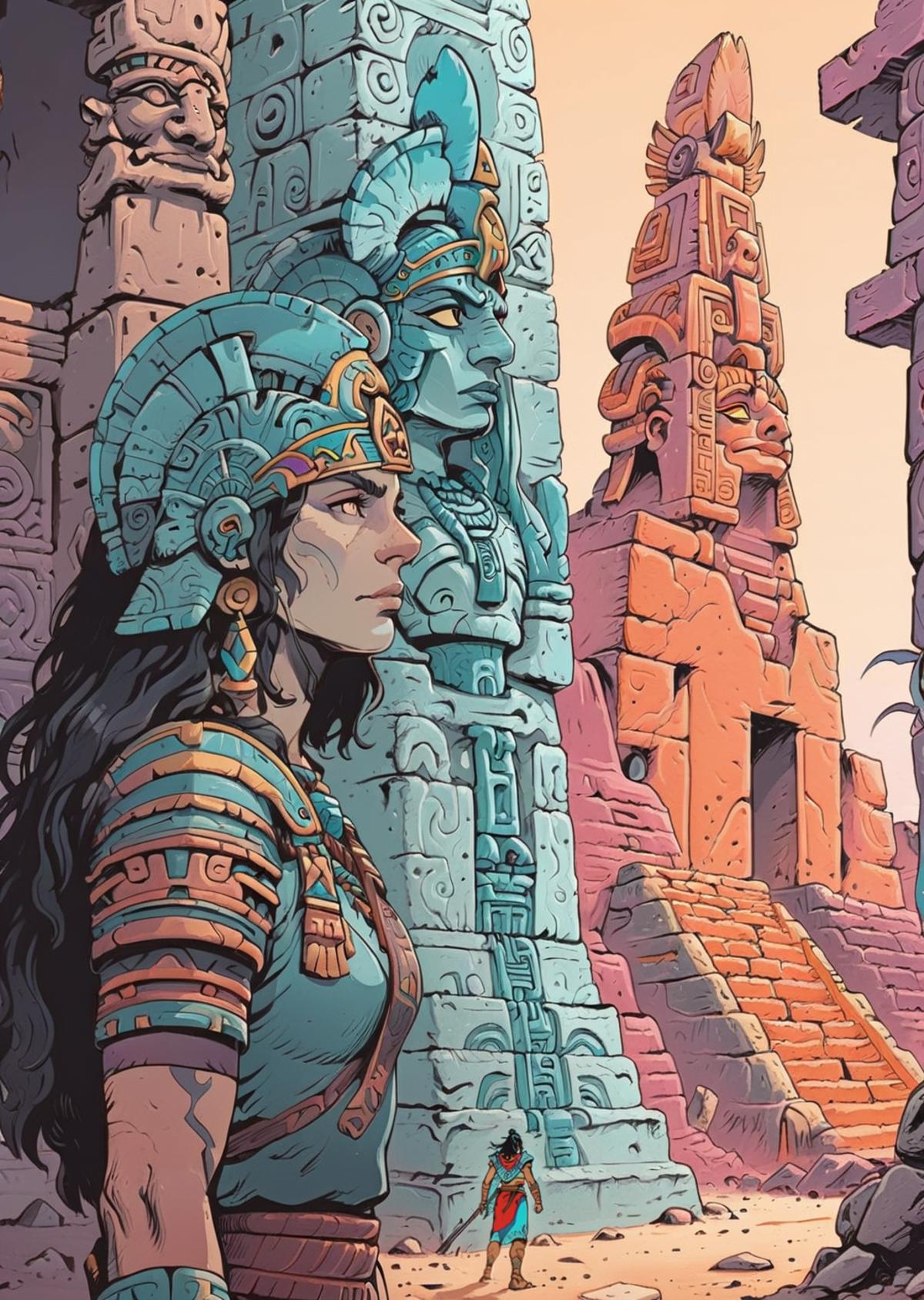 Essenz - Jean Giraud/Moebius [Voyage d'Hermès] (Style LoRa for SDXL 1.0) image by bullseyetroll