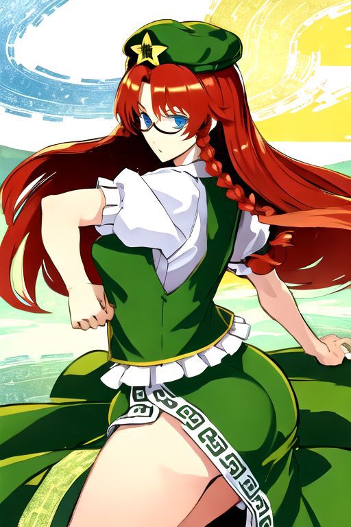 hong meiling (touhou) 红美玲 东方project image by TK31