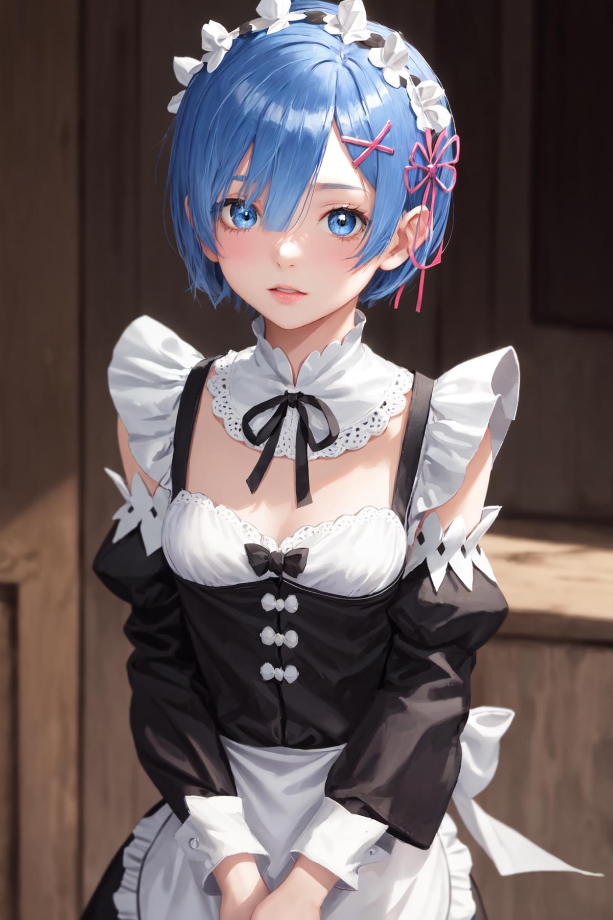 Rem (Re:Zero) - v1.1, Stable Diffusion LoRA