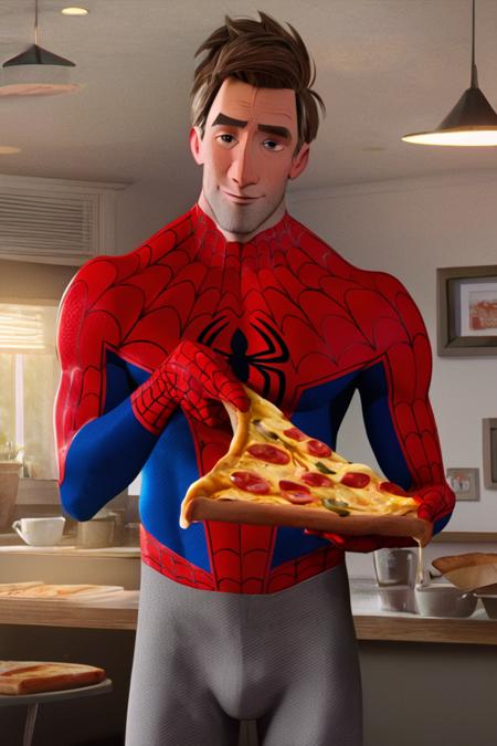 Spider-Man (Peter B. Parker) from Into the Spider-Verse [LoRA] v1.1 HQ Pony V6 XL