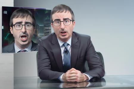 <lora:john_oliver_v1.1:1>, man sitting at desk, glasses, john oliver, angry, shouting