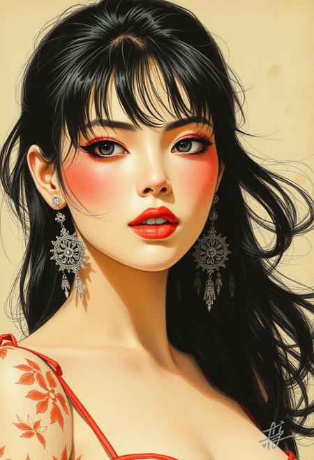 Woman, Noriyoshi Ohrai Style