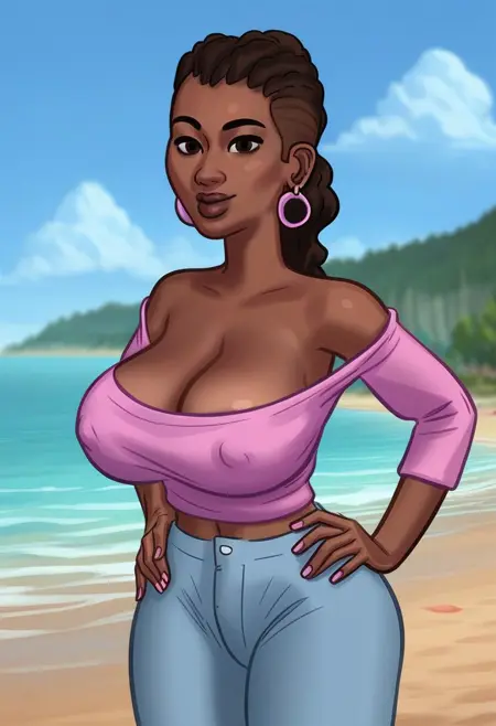 Summertime Saga - Ms. Dewitt, Melody (Pony)