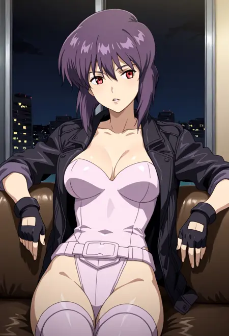 Motoko kusanagi (Ghost in the Shell: Stand Alone Complex - The Laughing Man) less samples